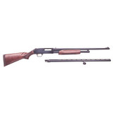Mossberg 500 20 Gauge Pump Action Field and Deer Shotgun Combo 24" and 26" Barrels 6 Rounds Wood Stock Blued Finish 54282 [FC-015813542821]