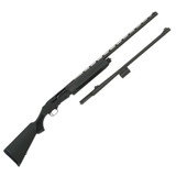 Mossberg 930 Semi Auto Deer and Waterfowl Combo 12 Gauge 24" Fully Rifled Slug Barrel 28" Vent Rib Barrel Black Synthetic Stock [FC-015813852388]