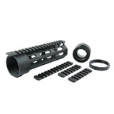TacFire AR-15 Free Float Quad Rail Handguard 7" Aluminum Black HG03-7 [FC-811261020764]