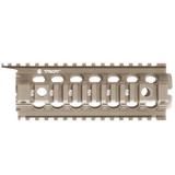 Troy Industries AR-15 Enhanced Carbine Length Two-Piece Drop-In BattleRail Aluminum Flat Dark Earth SRAI-DID-D7FT-00 [FC-812699017616]