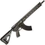 Diamondback Firearms DB15 AR-15 Semi Auto Rifle 7.62x39mm 16" Barrel 28 Rounds 15" M-LOK Free Float Hand Guard HexMag Pistol Grip/Adaptive Tactical EX Stock Black [FC-815875014928]