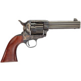 Taylor's & Co The Gunfighter .45 LC Single Action Revolver 4.75" Blued Barrel 6 Rounds Tuned Action Walnut Grips Case Hardened Finish [FC-839665000960]