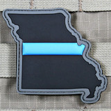 Violent Little Machine Shop "Thin Blue Line" State of Missouri Morale Patch [FC-858623007346]