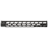 Bootleg PicLok AR-15 15" One Piece Free Float Hand Guard Full Length Mil-Spec Picatinny Top Rail 6061 Aluminum Hard Coat Anodized Matte Black Finish [FC-866907000310]