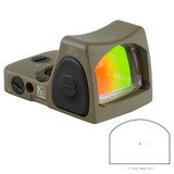 Trijicon RMR Type 2 Adjustable LED Sight 3.25 MOA Red Dot No Mount FDE [FC-719307614475]