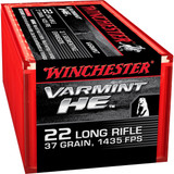 Winchester Varmint HE .22LR Ammo 50 Rounds 37 Grain 3/1 Segmenting Expansion [FC-020892102729]