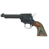Heritage Manufacturing Rough Rider Revolver .22 Caliber 4.75" Barrel 6 Rounds Green Camo Wood Grip Black Satin Finish RR22MBS4 [FC-727962506219]