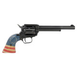 Heritage Manufacturing Rough Rider Honor Betsy Ross .22 Long Rifle Single Action Revolver 6.5" Barrel 6 Rounds Fixed Sights Custom Grips Black Finish [FC-727962703755]