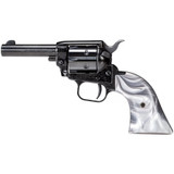 Heritage Manufacturing Barkeep .22 LR Single Action Revolver 3.6" Barrel 6 Rounds Fixed Sights Alloy Frame Gray Pearl Grips Black Finish [FC-727962704691]