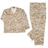 BDU Tan Digital Camo Set Extra Large Marine Corp Style [FC-BDU-362]