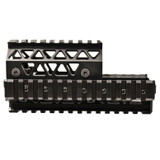 Arsenal Precision Picatinny Quad Rail Handguard System Aircraft Grade Aluminum Matte Black PR-01 [FC-MFGNUMPR-01]