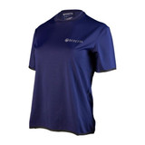 Beretta Women's Tech Shooting Short Sleeve Polo Size X-Large Poly Mesh/Cotton Twill Navy Blue [FC-TS022T1]