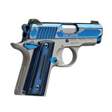 Kimber Micro Sapphirre .380 ACP Semi Auto Pistol 2.75" Barrel 7 Rounds G-10 Grips High Polish Blue [FC-669278330907]
