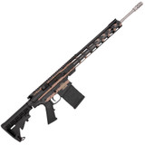 GLFA 6.5 CM AR Rifle 20" SS Barrel Black and Tan American Flag [FC-638457791938]