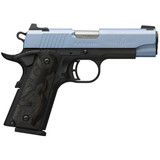 Browning 1911-380 Black Label Polar Blue Compact .380 ACP Pistol [FC-023614857693]