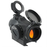 Aimpoint Micro T-2 Red Dot Sight 2 MOA Dot with Picatinny Style Mount CR2032 Battery Aluminum Housing Matte Black Finish [FC-7350004384563]