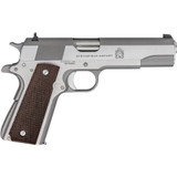 Springfield Armory 1911 Mil-Spec Full Size Government Semi Auto Pistol .45 ACP 5" Barrel 7 Rounds Wood Grips Stainless Finish [FC-706397941550]