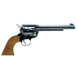 European American Armory Bounty Hunter Revolver Single Action Army .22LR / .22WMR, 6.75" Barrel, Alloy Blue Finish, Walnut Grips, 8 Rounds, 2 Cylinder Sets Included, Right Hand, 41.6oz,  Fixed Sights 771100 [FC-741566105258]