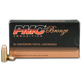 PMC Bronze 9mm Luger Ammunition 50 Rounds 115 Grain JHP 1160 fps [FC-741569050708]