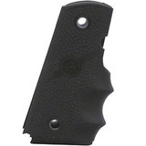 Hogue Monogrip 1911 Officer/Compact Finger Grooves Cobblestone Rubber Black 43000 [FC-743108430002]