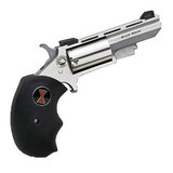 NAA Black Widow Revolver .22 LR 2" Barrel 5 Rounds Rubber Grips Stainless Frame & Finish NAA-BWL [FC-744253000393]