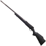 Weatherby Mark V Accumark Left Hand .300 Wby Mag 26" Threaded Barrel 3 Rounds Accubrake Fiberglass Stock Stainless Steel Two-tone/Black Finish [FC-747115440276]