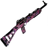 Hi-Point Carbine Semi Automatic Rifle .380 ACP 16.5" Barrel 10 Rounds Adjustable Stock Pink Camo [FC-752334038081]