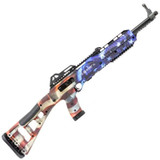 Hi-Point Grand Union Flag Series Carbine .45 ACP Semi Auto Rifle 17.5" Barrel 9 Rounds Fully Adjustable Sights All Weather Molded Polymer Stock US Flag Finish [FC-752334900401]