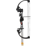 Bear Archery Brave Youth Compound Bow Right Hand Black [FC-754806143514]