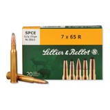 Sellier & Bellot 7x65R Ammunition 20 Rounds 173 Grain Soft Point Cutting Edge Projectile 2,608fps [FC-754908510313]