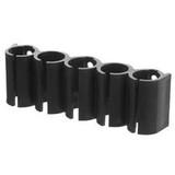 ATI Universal Shotshell Holder Black Polymer Nylon Holds 5 Shells Screws Included No Gunsmithing Required [FC-758152505002]
