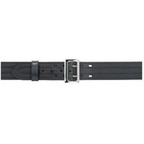 Safariland Model 87 Suede Lined 2.25" Duty Belt With Buckle 42" Waist Nickel Buckle Hi-Gloss Black 87-42-9 [FC-781602065238]