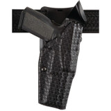 Safariland Model 6365 for Glock 17, 22, 31 Low Ride Level III Retention Duty Holster Right Hand Basketweave Black 6365-83-481 [FC-781602398800]