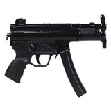 Century Arms AP5-M 9mm Luger Semi Automatic Pistol 4.6" Barrel 30 Rounds Roller-Lock Delayed Blowback Action Rear Drum Sight Matte Black [FC-787450668584]