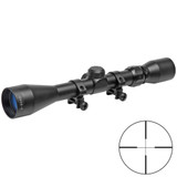 TRUGLO Tru-Shot 3-9x40 Riflescope Duplex Reticle 1/4 MOA Black Matte TG853940B [FC-788130014493]