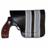 Blue Stone Safety Products Pocket Holster Small Revolvers Ambidextrous Leather Black P301 [FC-789470419405]