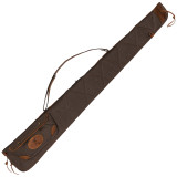 Browning Lona Shotgun Case 52" Foam Padded Canvas/Leather Flint/Brown [FC-023614486312]