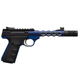Browning Buck Mark Plus Vision Blue .22 Long Rifle Semi Auto Pistol 5-7/8" Barrel 10 Rounds Blue Frame/Slide/Barrel Black Grips [FC-023614742517]