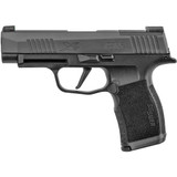 SIG Sauer P365 XL 9mm Luger Semi Auto Pistol 3.7" Barrel 12 Rounds Night Sites Polymer Grip Frame Black Finish [FC-798681618798]