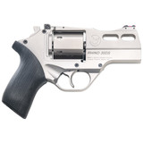 Chiappa Rhino 30DS .357 Mag DA/SA Revolver 3" Barrel 6 Rounds Alloy Frame FO Sights Black Rubber Grips Nickel Finish [FC-8053800940030]