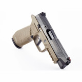 SIG / Wilson Combat P320 9mm Luger Pistol Full Size Action Tune Straight Trigger Tan [FC-810025503420]