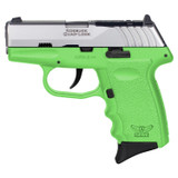 SCCY CPX-3 RDR .380 ACP Pistol Stainless/Green [FC-810099571486]