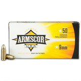 Armscor USA 9mm Luger  Ammunition 50 Rounds FMJ 147 Grain [FC-812285022765]
