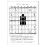 Action Target 25-Meter M16A2 Zeroing Target 8.75"X11.5" Heavy Tagboard Paper 100 Pack [FC-816506023708]