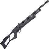 Hatsan Flash QE .25 Caliber PCP Air Rifle 17.7" Barrel 870 fps 10 Shot Thumbhole Stock Black Finish [FC-817461014220]