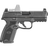 FN America FN 509 Midsize MRD 9mm Luger Semi Auto Pistol 4" Barrel 10 Rounds Red Dot Compatible Ambidextrous Controls Polymer Frame Black [FC-845737010744]