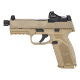 FNH 509 Tactical with Optic 9mm Full size Pistol 4.5" Barrel 10 Rounds Flat Dark Earth [FC-845737012342]