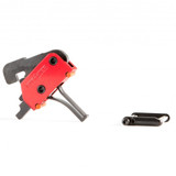 POF USA AR-15 Drop In Trigger Single Stage 3.5 lb Pull Red Black 00858 [FC-847313008589]