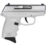 SCCY CPX-3 .380 ACP Semi Auto Pistol Stainless/White [FC-850000226050]