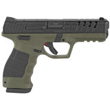 SAR SAR9X 9mm Luger Semi Auto Pistol 4.4" Barrel 19 Rounds OD Green and Black [FC-850020252909]